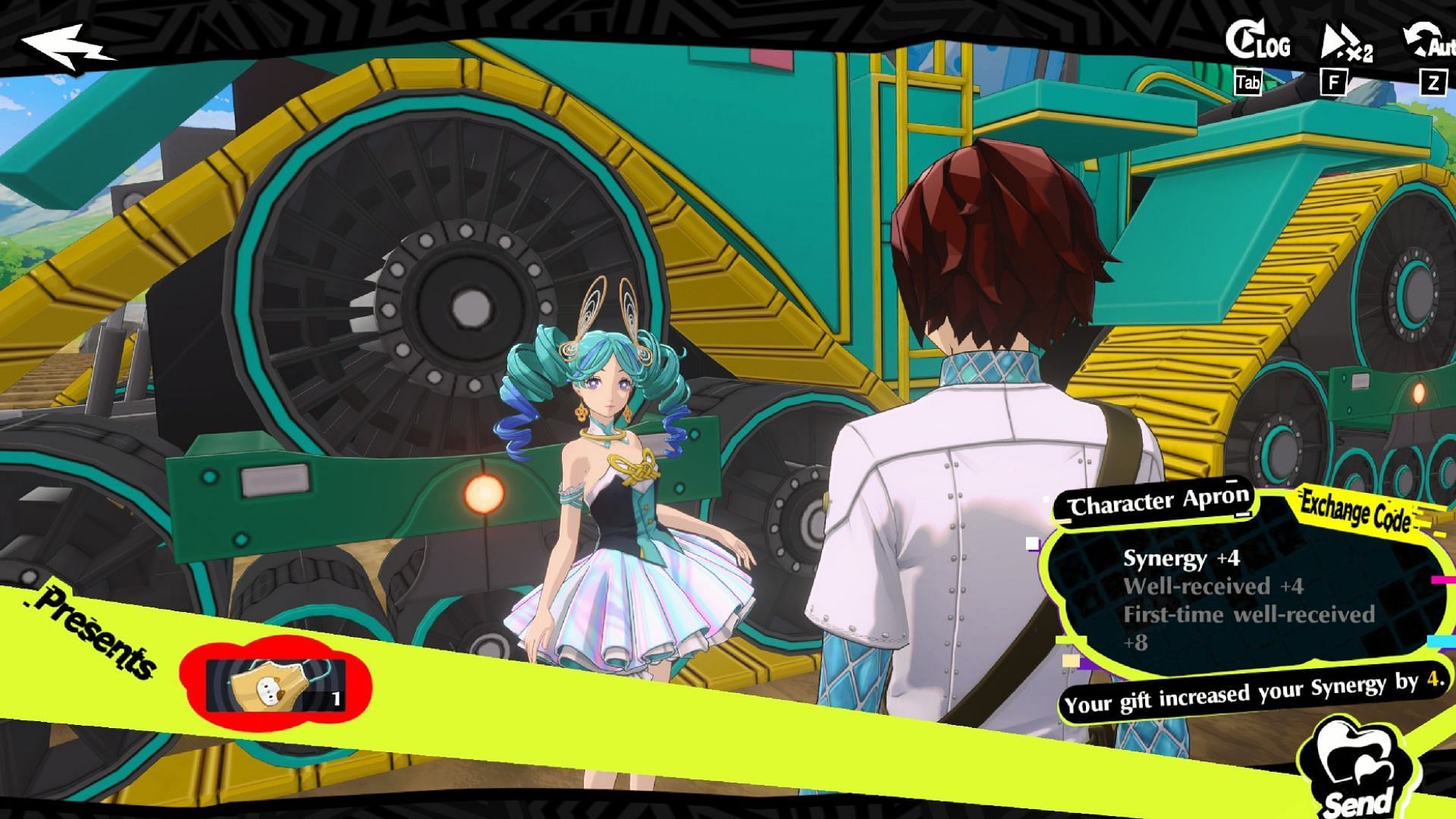 You can give gifts (Image via ATLUS)